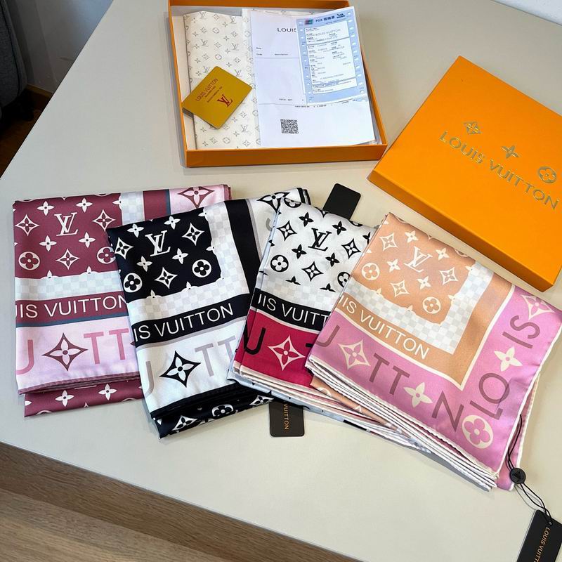 LV silk scarf hm49